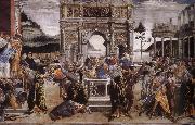 Sandro Botticelli Kola punishment oil painting artist